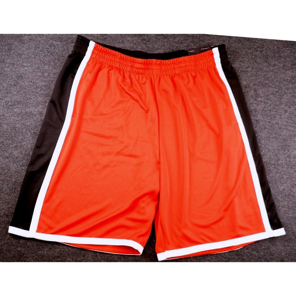 CSG Athletic Shorts Mens Small Red Black Basketball Training Mesh Active NWT